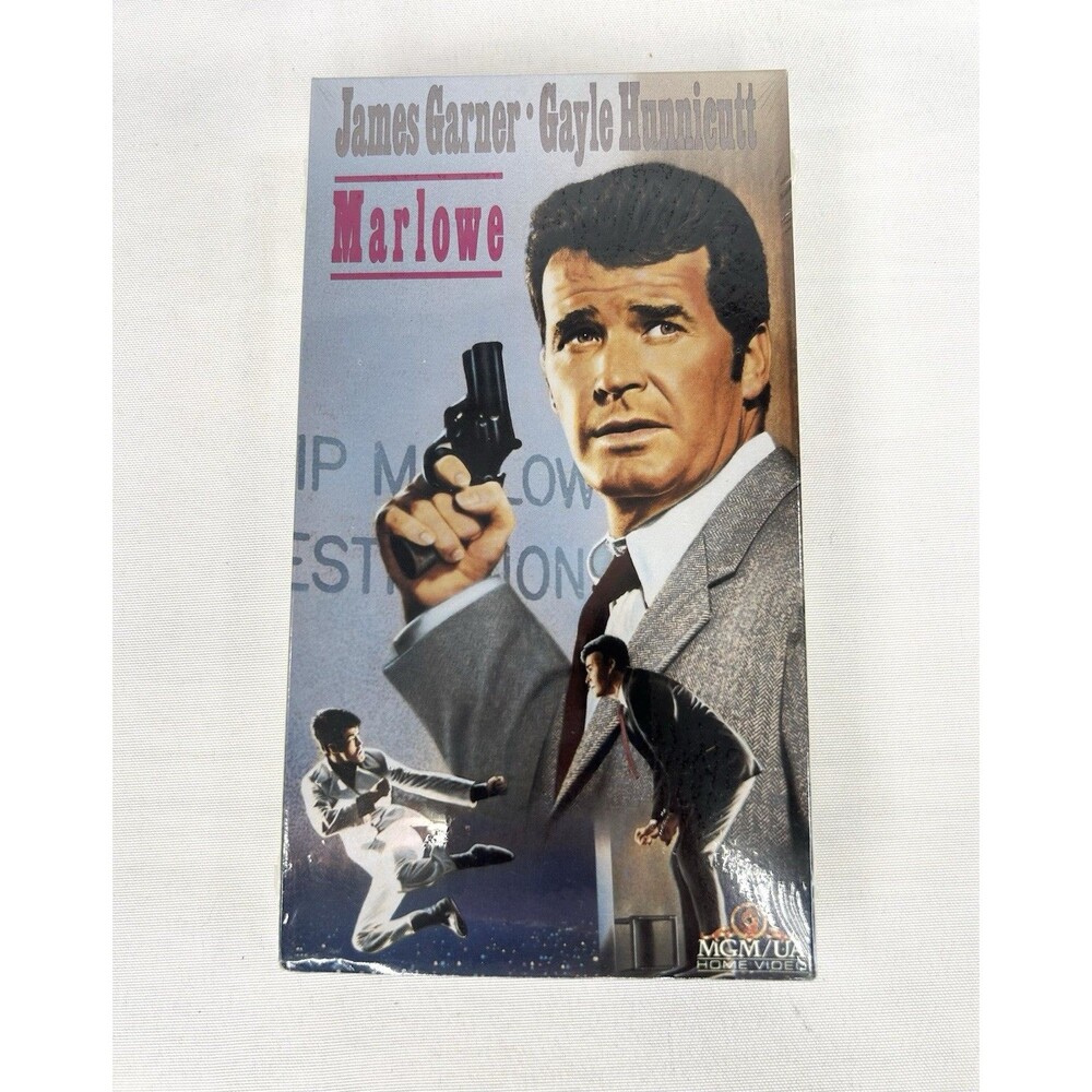 Marlowe 1969 James Garner Gayle Hunnicutt VG VHS - New/Sealed
